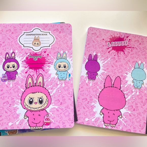 Custom Labubu composition notebooks - Picture 3 of 4